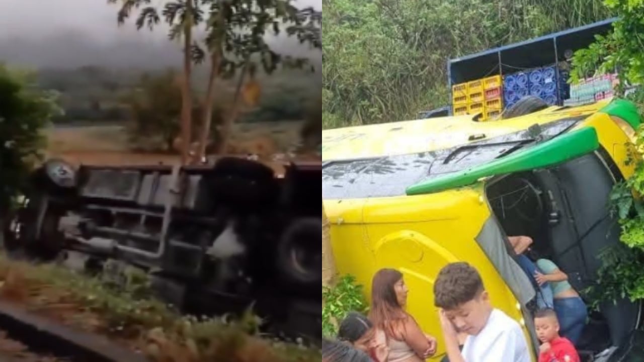 Tres persona fueron trasladadas a centros asistenciales del municipio de Santa Fe de Antioquia.