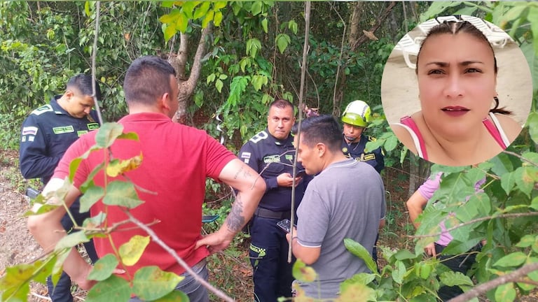 Este es el lugar donde fue encontrado el cuerpo sin vida de Yulixa Toloza.