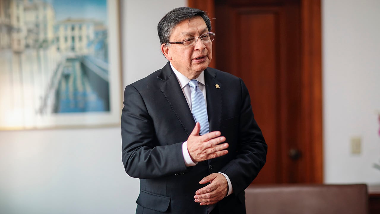 jorge enrique ibáñez najarPresidente de la Corte Constitucional