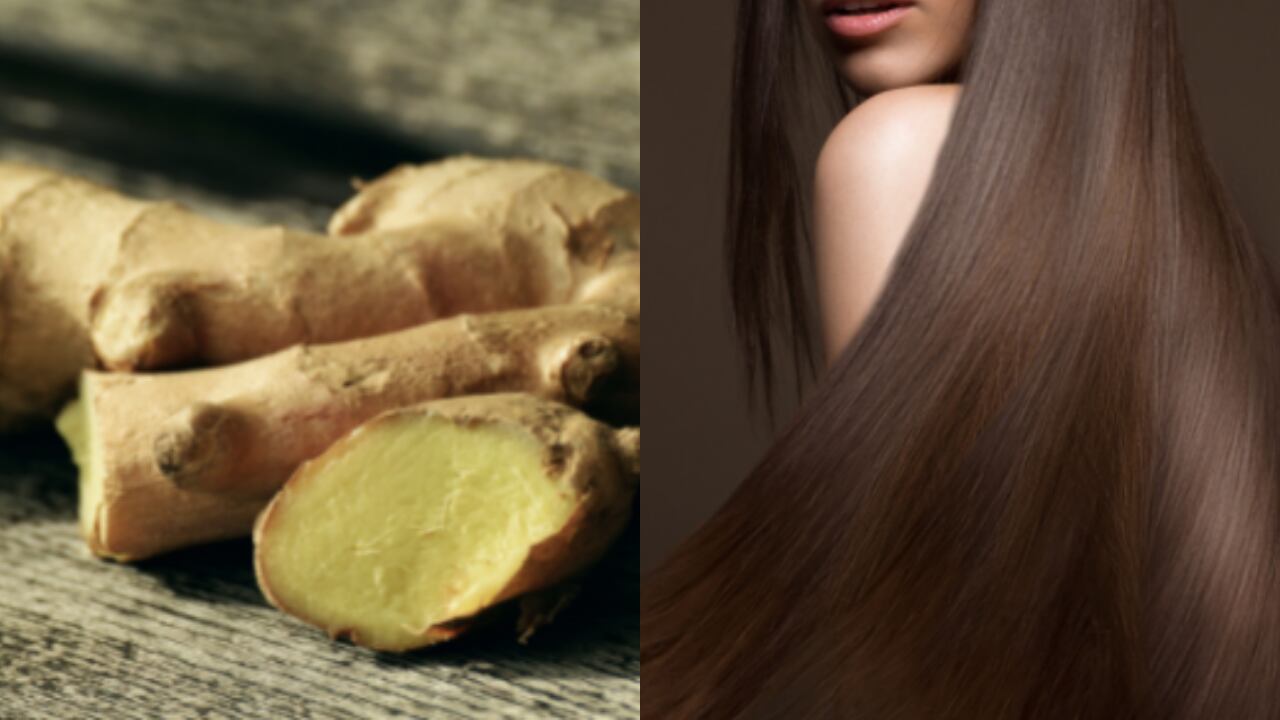 Cabello, jengibre