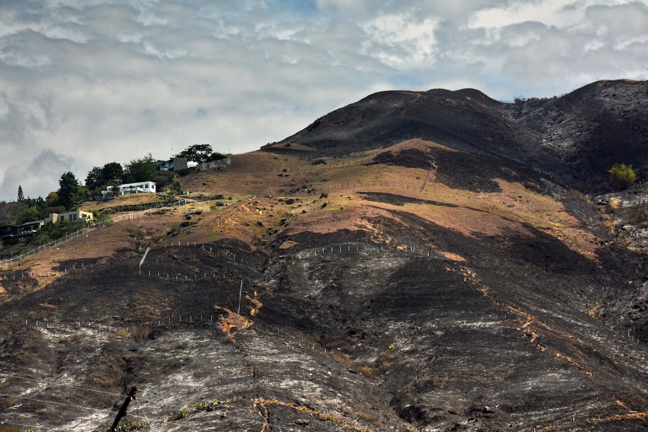 Incendio en Cristo Rey en Cali del 7 de agosto de 2026.