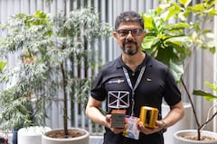Marcel Rueda, líder de Thin Rock Lab, empresa colombiana que desarrolló una tecnología para monitorear la salud estructural de las edificaciones y detectar fallas en etapas tempranas.