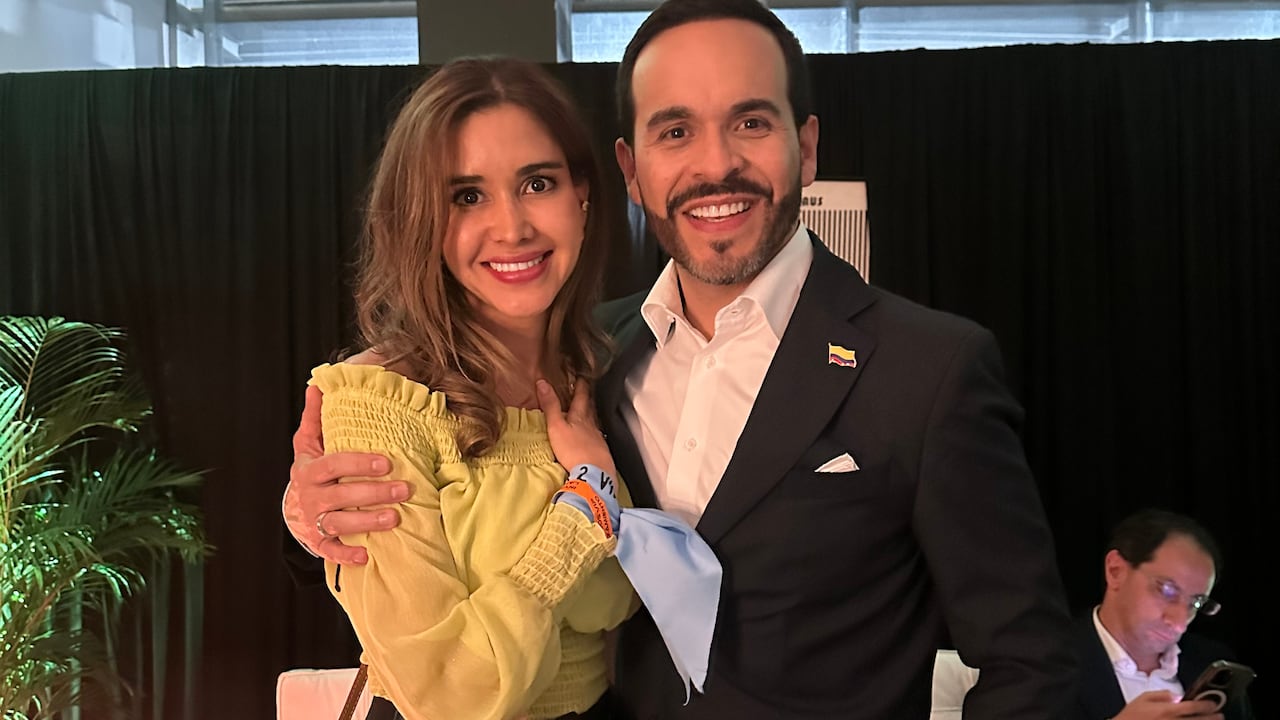 Diana Rodríguez y Abelardo de la Espriella.