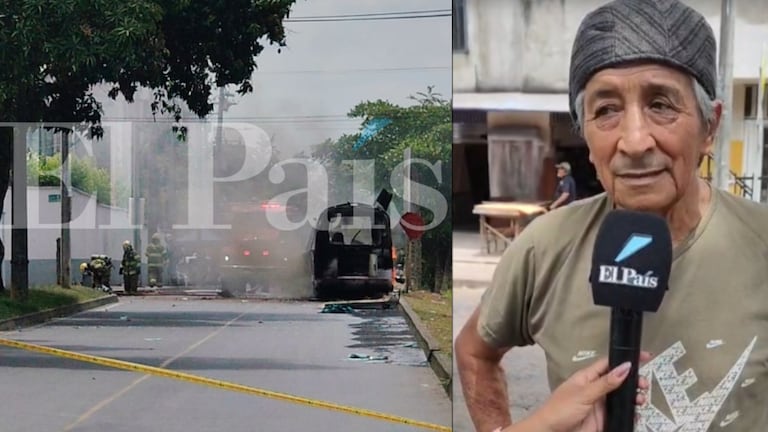 Un vendedor narró la fuerte explosión y los momentos de tensión que se vivieron.