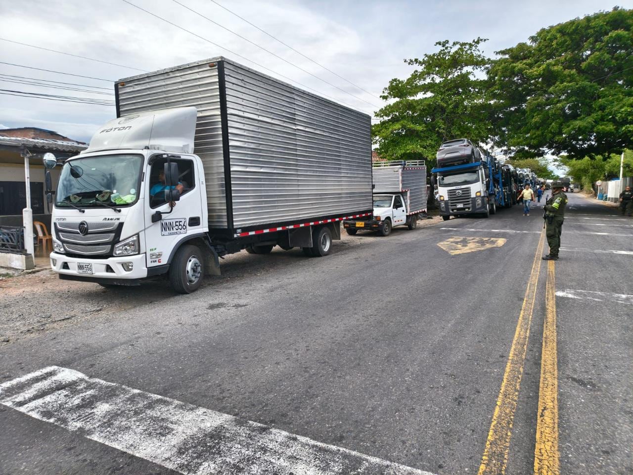 Vía Panamericana tramo Popayán-Cali