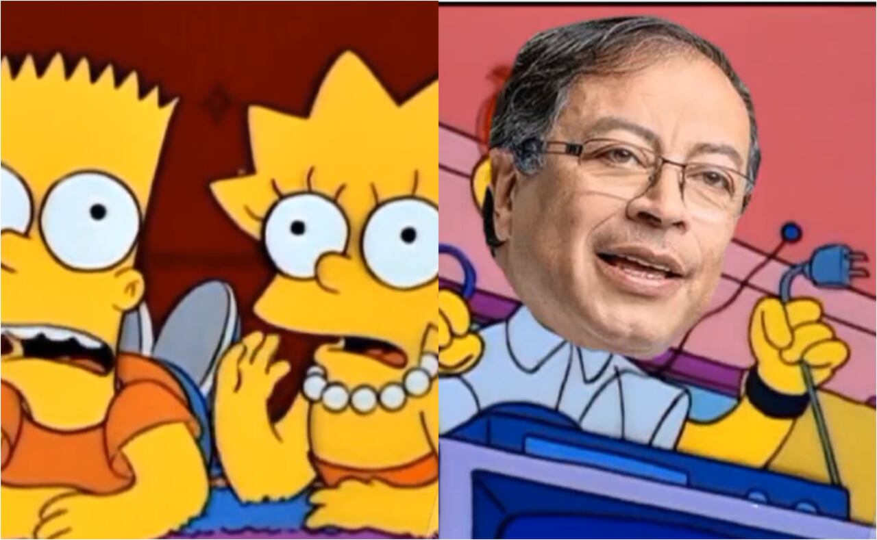 Los usuarios en las redes sociales realizaron un montaje, después de que Petro interrumpiera partido de Brasil y Argentina.