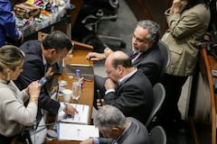 Ministros Armando Benedetti y Germán Ávila