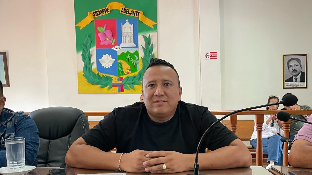 Concejal del municipio de Florida, Valle del Cauca, Johan Enrique Enríquez.