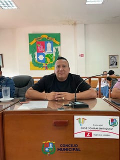 Concejal del municipio de Florida, Valle del Cauca, Johan Enrique Enríquez.