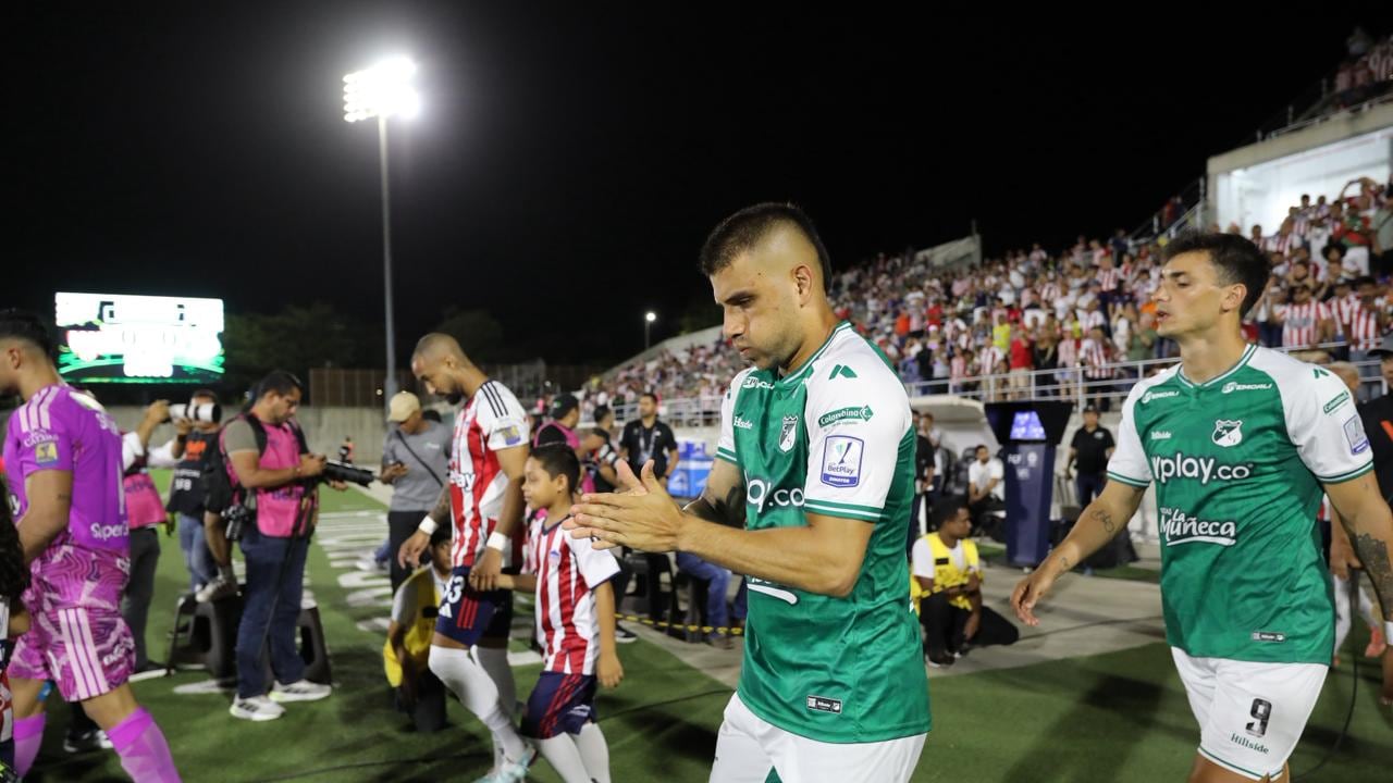 Imagen del partido entre Junior de Barranquilla y Deportivo Cali por la fecha 15 del primer semestre de la Liga Colombiana 2026.