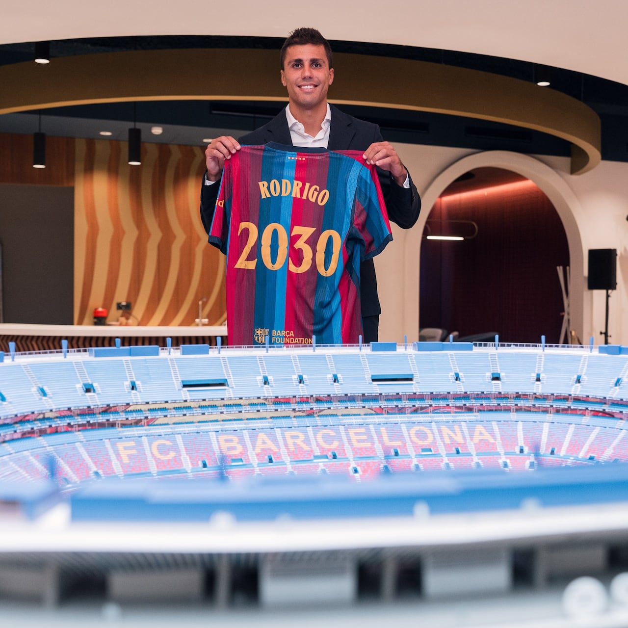 Rodri Hernández, nuevo jugador del FC Barcelona.