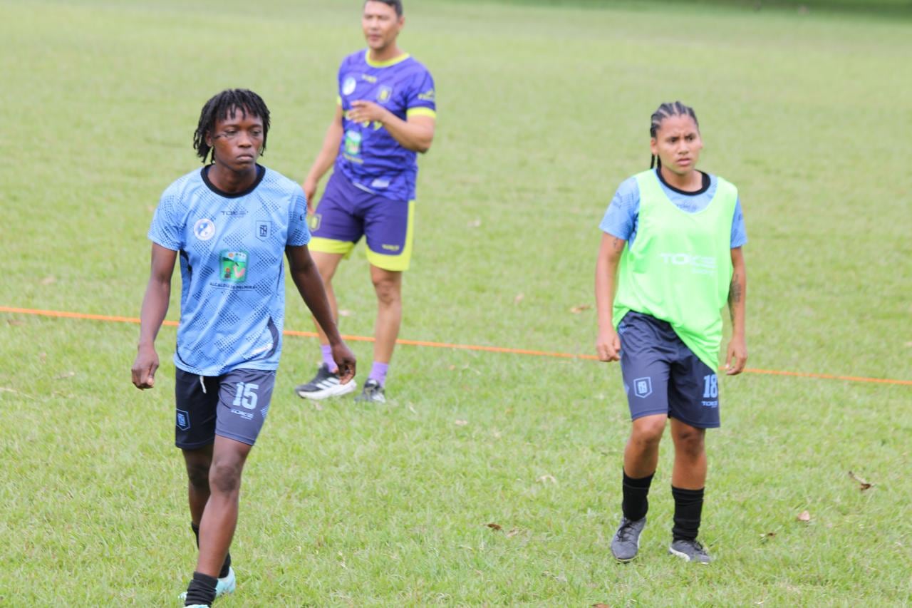 Entrenamiento de Internacional de Palmira Femenino.