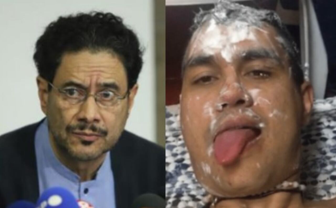 Iván Cepeda y Juan Guillermo Monsalve