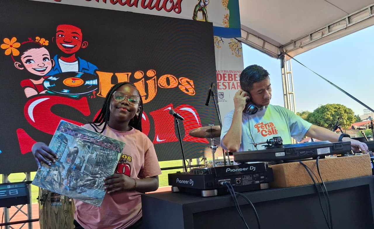 Los melomanitos hacen presencia en el tercer día de Melómanos y Coleccionistas, en la Feria de Cali 2025.