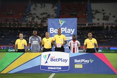 Junior de Barranquilla vs. Santa Fe en el Estadio Metropolitano.