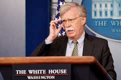 John Bolton, exasesor de Seguridad Nacional de Estados Unidos, se declaró culpable.