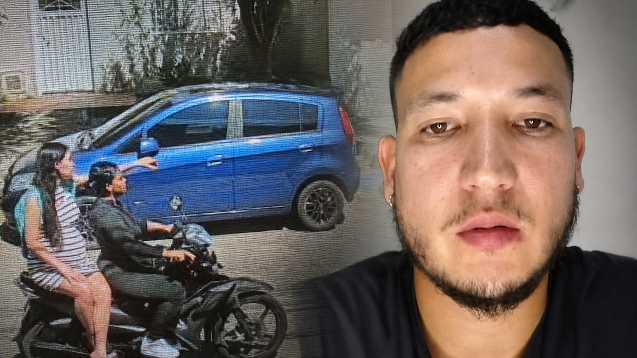 Carlos Rincón (derecha), expareja de la mujer investigada por el caso de María Camila Potosí, publicó un video en redes sociales en el que aseguró que él y su familia han recibido amenazas.