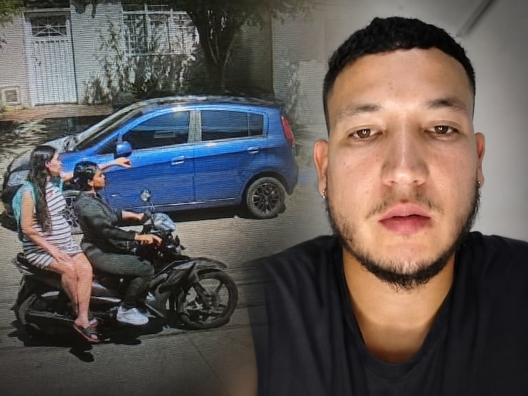 Carlos Rincón (derecha), expareja de la mujer investigada por el caso de María Camila Potosí, publicó un video en redes sociales en el que aseguró que él y su familia han recibido amenazas.