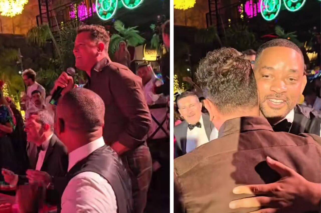 Carlos Vives puso a bailar a Will Smith en la gala Starlite