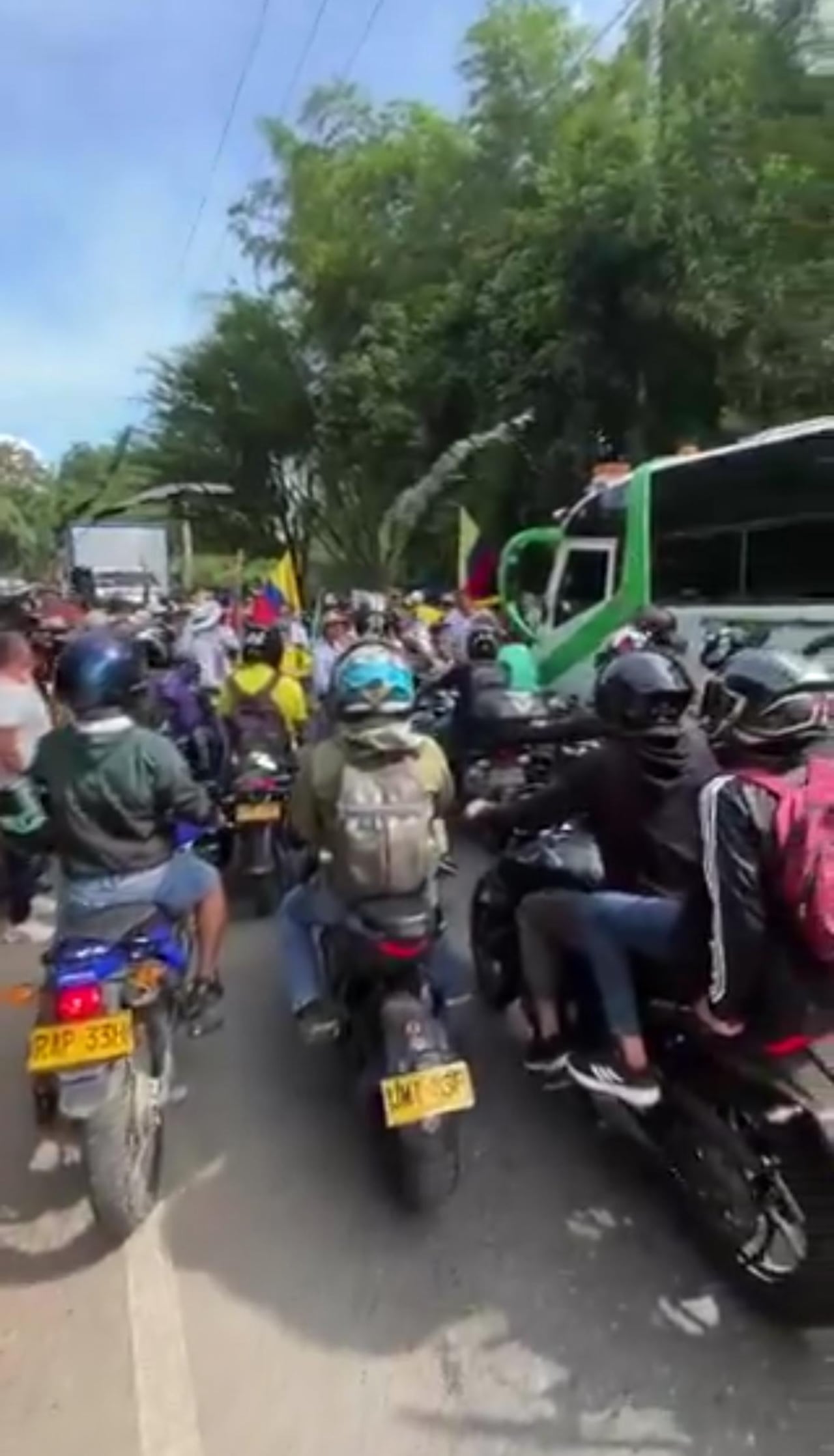 Los protestantes realizarán diversos bloqueos en las principales ciudades del país (imagen de referencia).