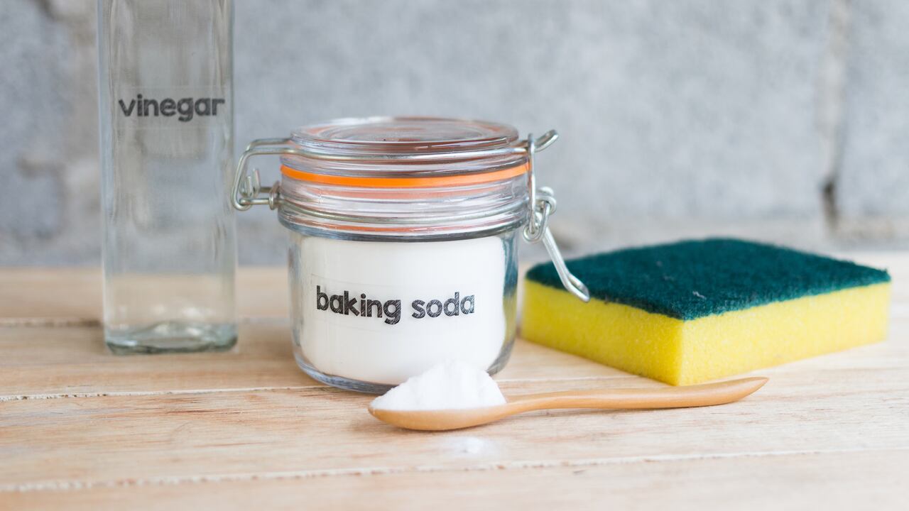 Bicarbonato y vinagre