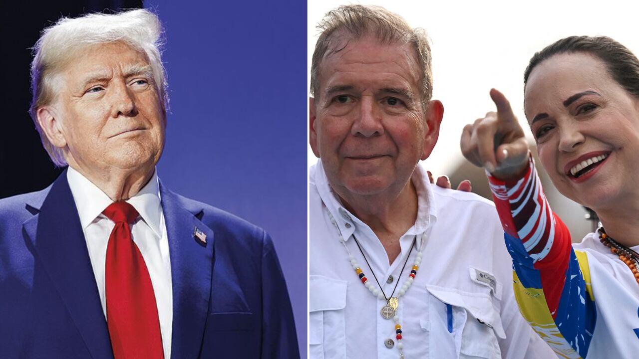 Trump expresó su firme apoyo a Machado y González, líderes de la oposición venezolana, en su lucha contra el régimen de Nicolás Maduro.