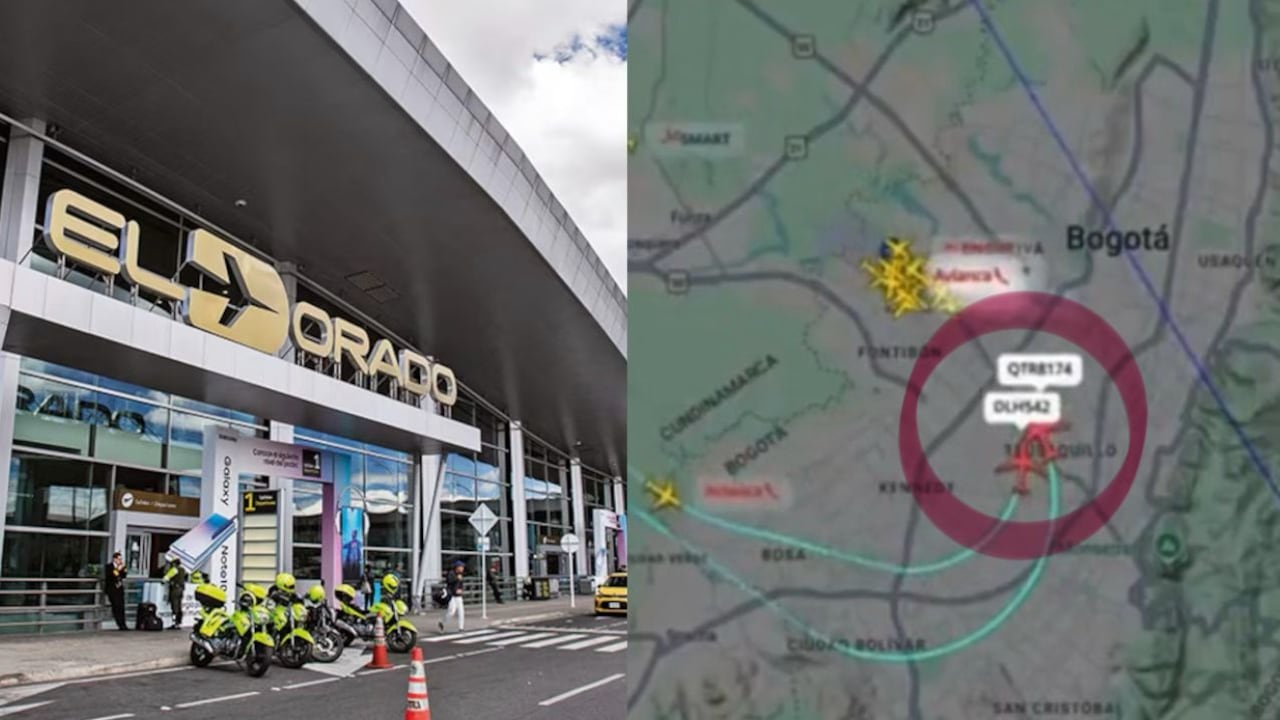 Avión ejecuta “go-around” en Aeropuerto El Dorado tras acercarse a otra aeronave en aterrizaje.