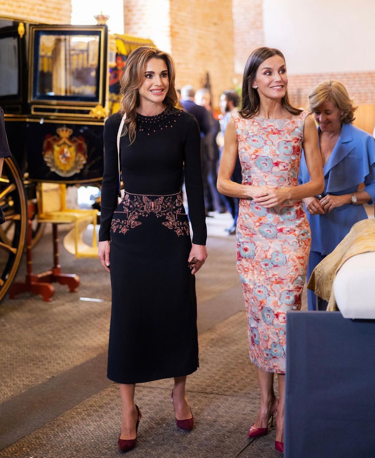 Letizia y Rania. Instagram @queenrania