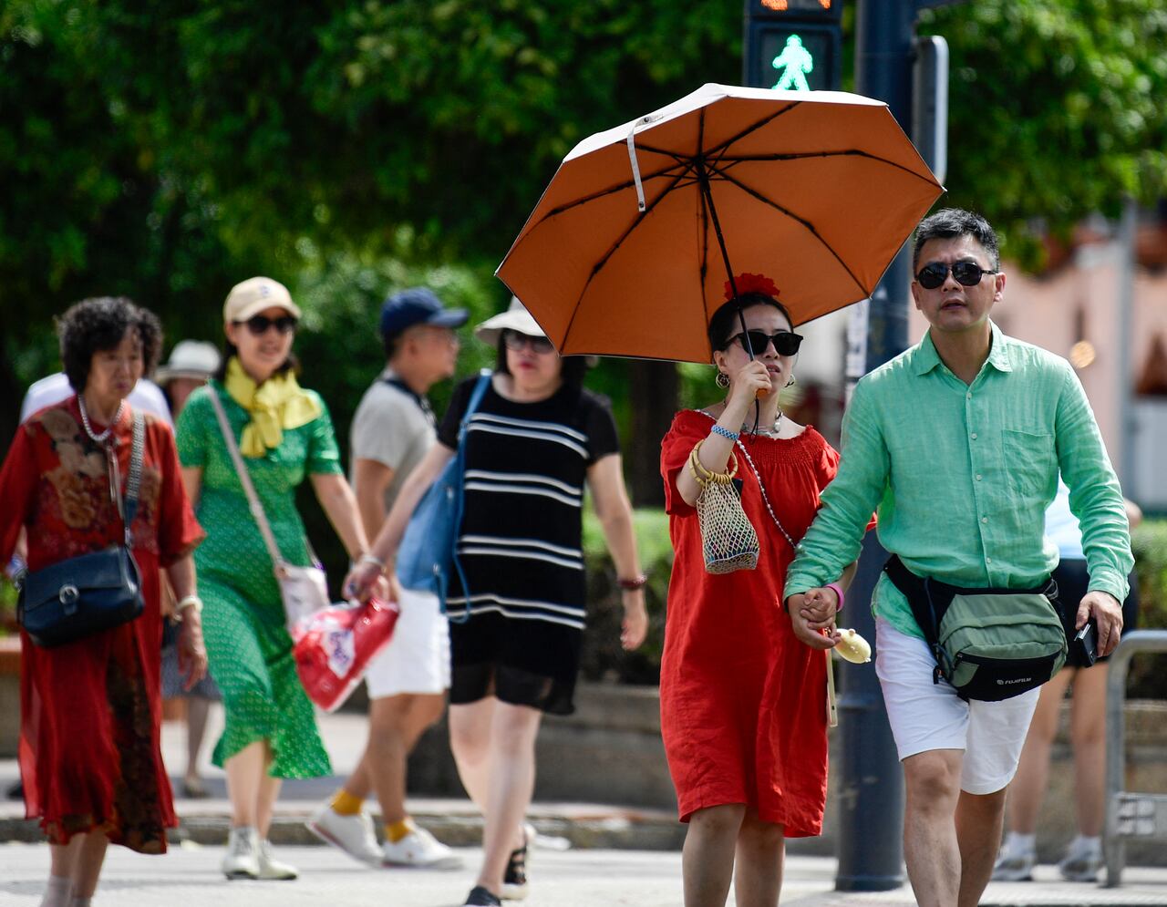 Ola de calor se extiende por el sur de Europa con temperaturas sobre los 46 ºC en España, este sábado 28 de junio de 2025. En España, Portugal, Francia e Italia hay varias ciudades en alerta roja.