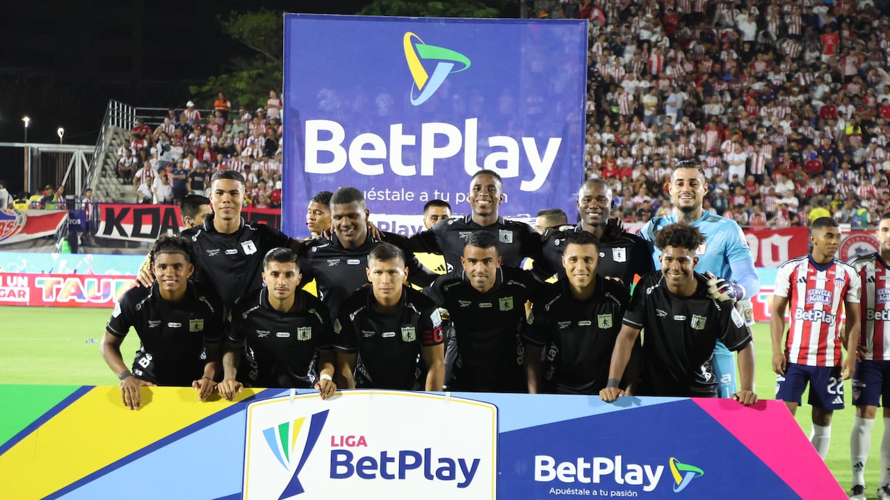 Imagen del partido entre Junior de Barranquilla y América de Cali por la fecha 7 del primer semestre de la Liga Colombiana 2026.