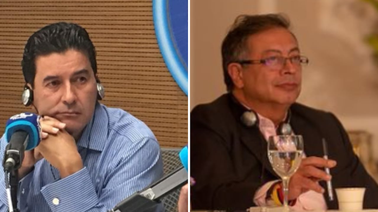 Nestor Morales y Gustavo Petro