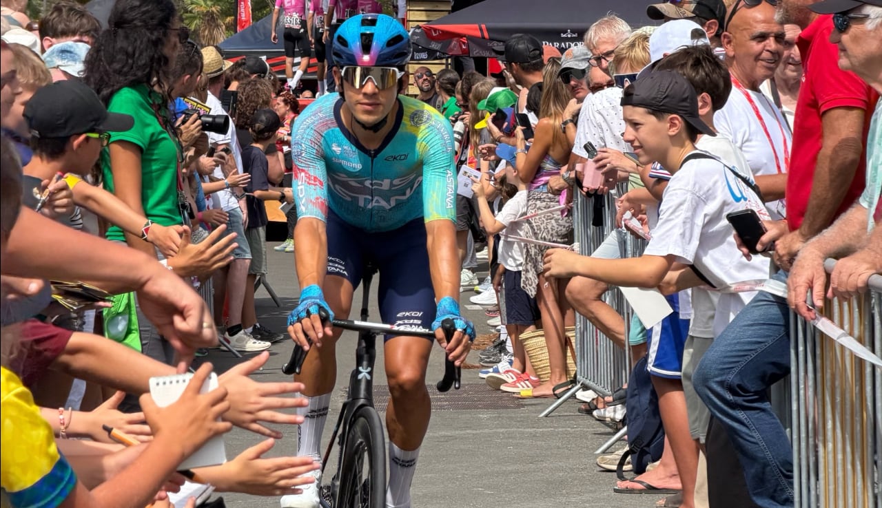 Harold Tejada es el mejor colombiano en la Vuelta a España 2026.