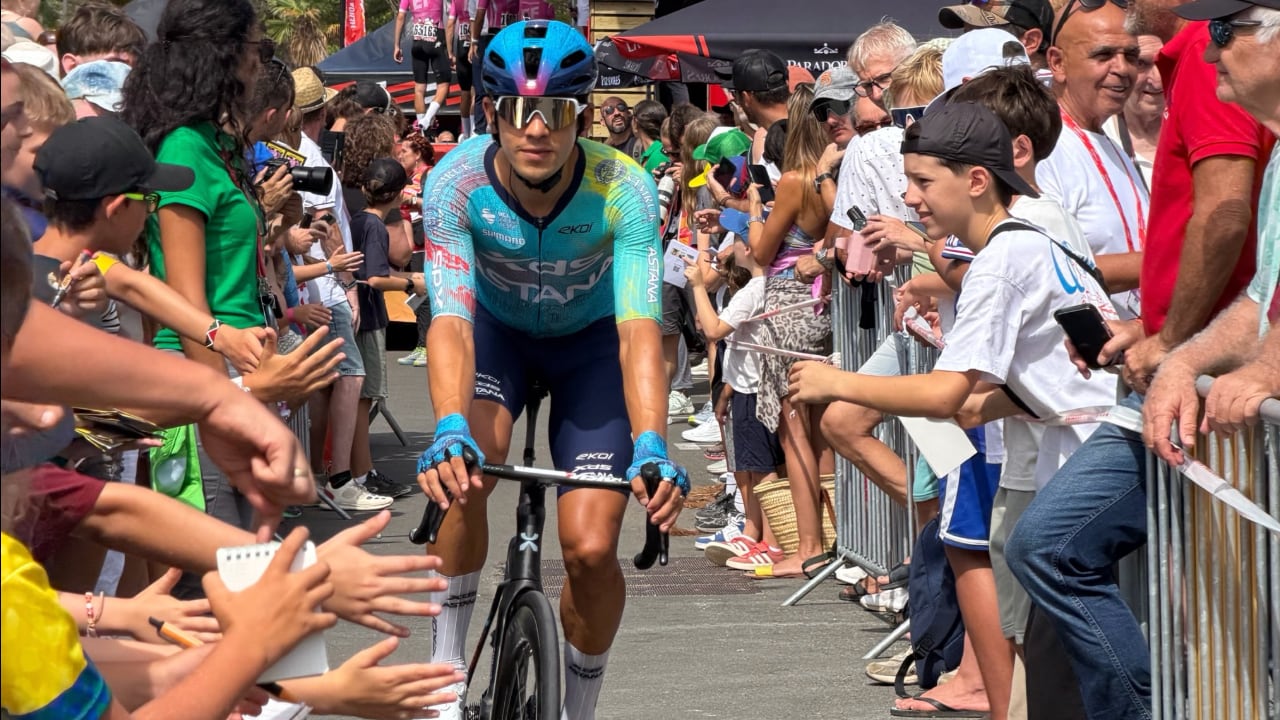 Harold Tejada es el mejor colombiano en la Vuelta a España 2026.