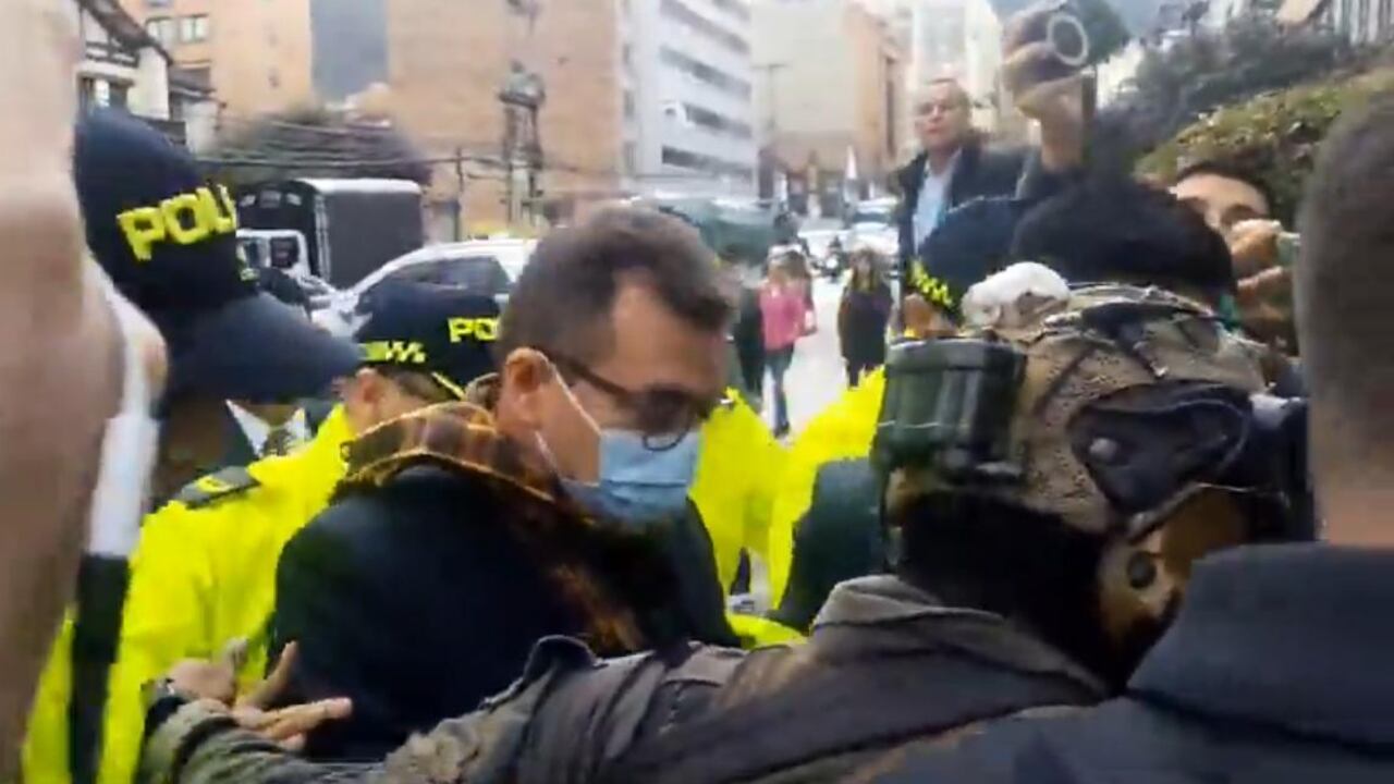 Olmedo López llega a la Corte Suprema.