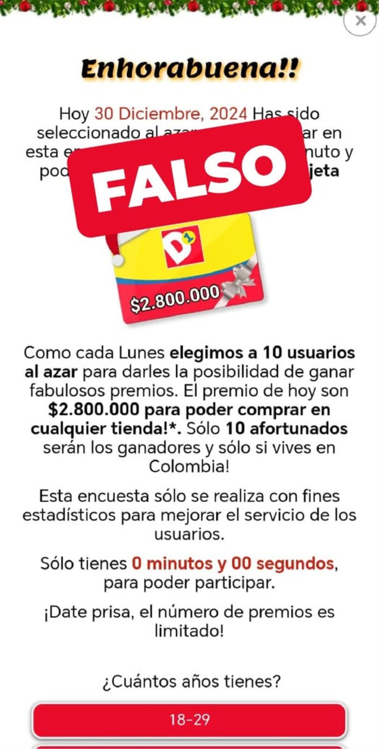 Esta es una de las maneras de estafa que circula en redes sociales.