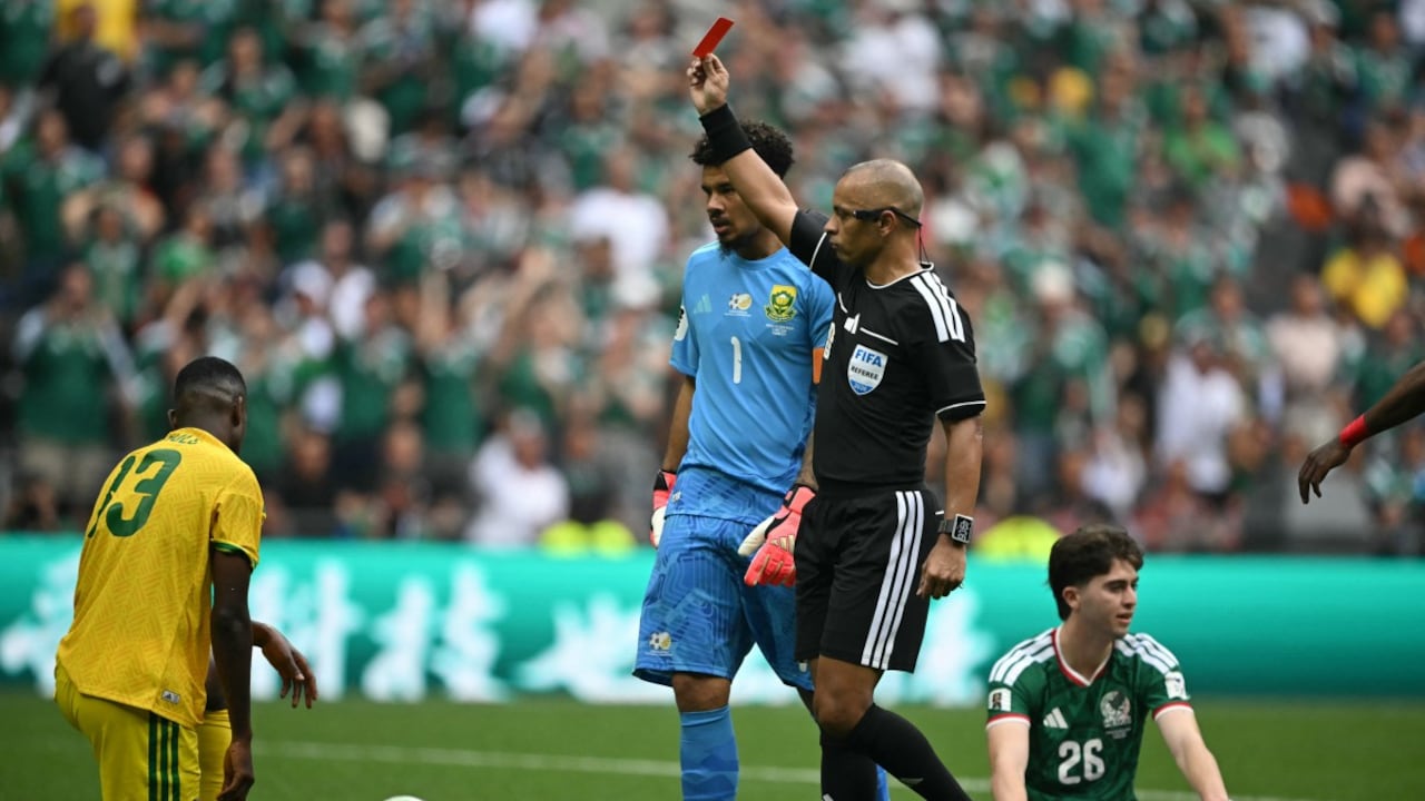 México vs, Sudáfrica partido inaugural de la Copa del Mundo.