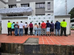 Estos son los capturados por estos hechos.