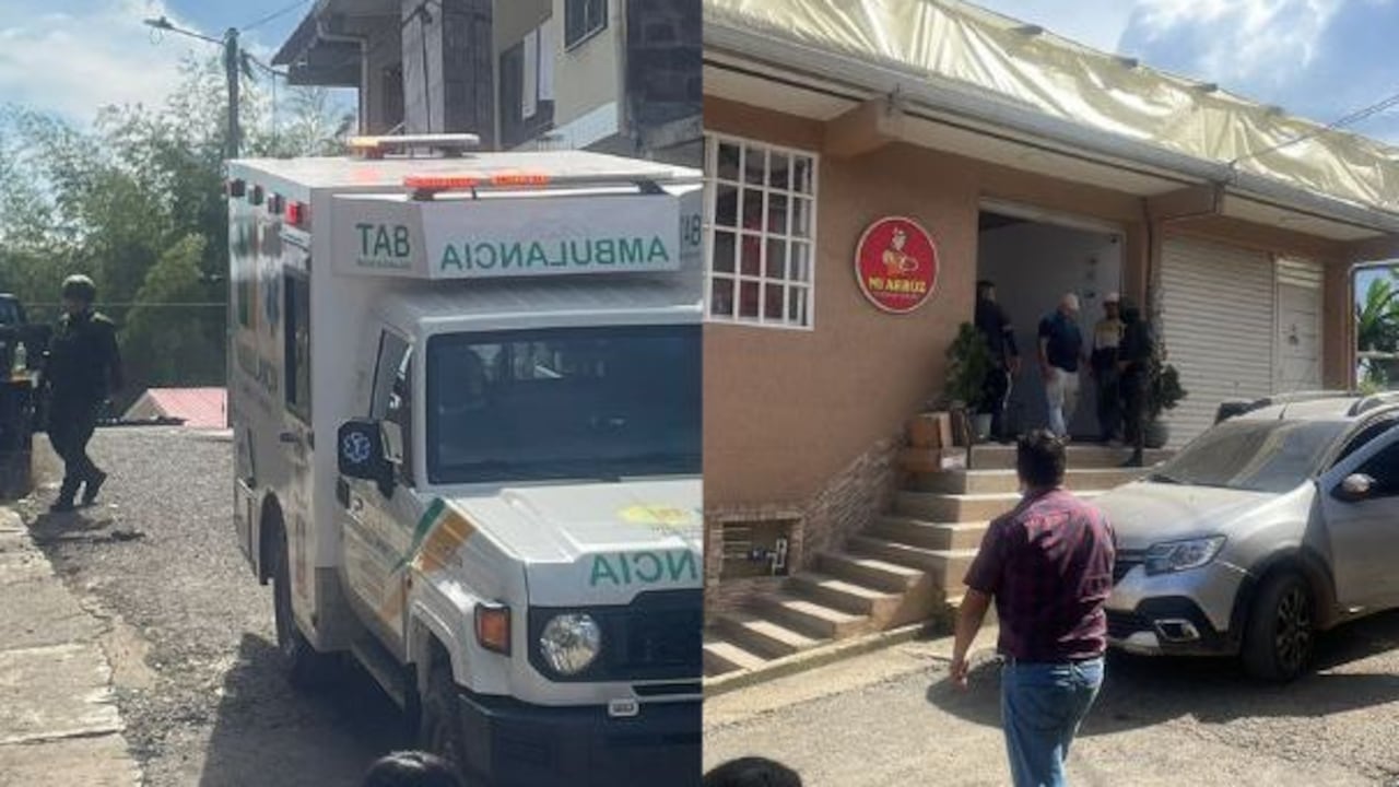 Los dos civiles laboraban en esta calle del centro urbano del municipio de Miranda, Cauca, cuando fueron alcanzados por la explosión, indicaron los pobladores de este municipio.