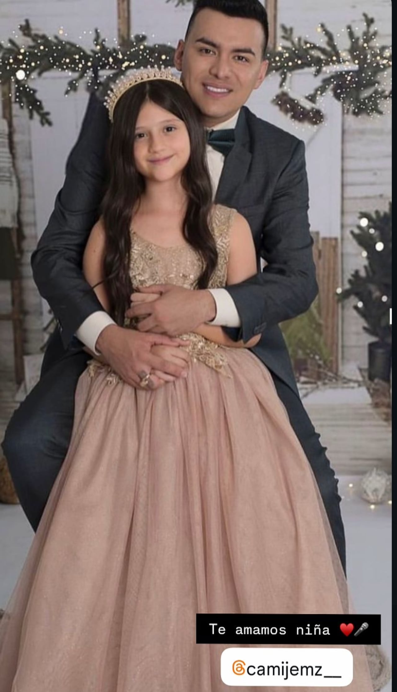 Camila Jiménez cumplió 15 años