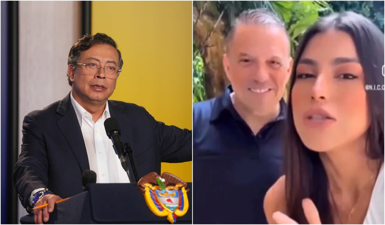 Gustavo Petro y la señorita Antioquia, Laura Gallego Solís.