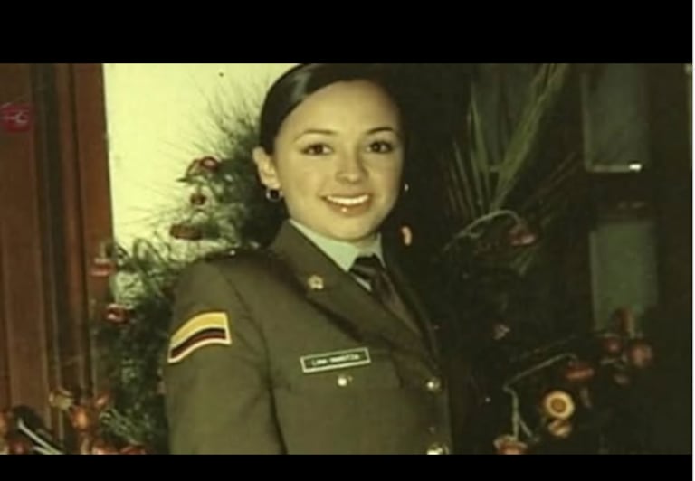 Teniente Lina Maritza Zapata.