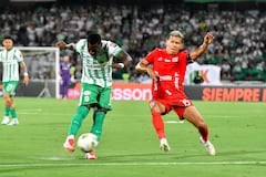 Imagen del compromiso entre Atlético Nacional y América de Cali.