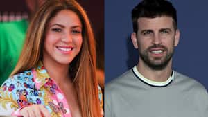 La cantante y el exfutbolista coinciden en carrera de Fórmula 1 en España a un año exacto de anunciar su separación.