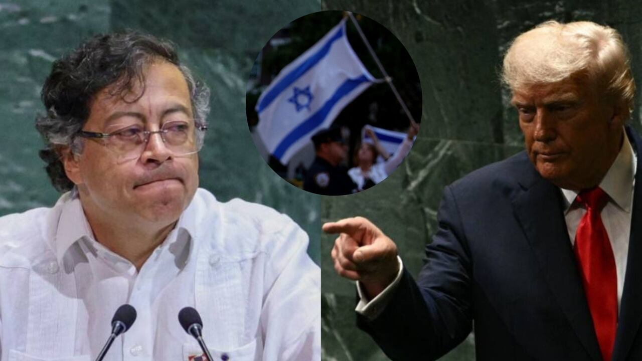 Gustavo Petro se va en contra de Donald Trump por el continuo apoyo de Estados Unidos a Israel en su ofensiva en Gaza.