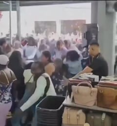 El caos reinó en la inauguración de una tienda en Santander de Quilichao.