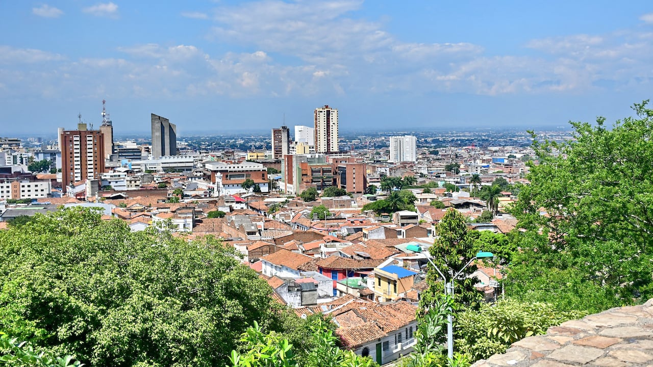 Panoramica de la ciudad de cali