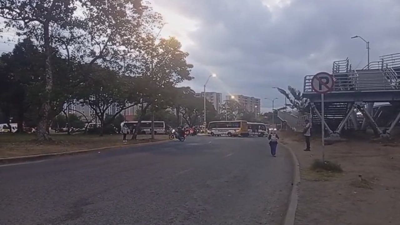 Bloqueo transportadores públicos