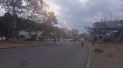 Bloqueo transportadores públicos