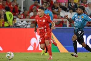 Juan Fernando Quintero Paniagua, futbolista profesional colombiano que juega en el club América de Cali. Foto Jorge Orozco / El País