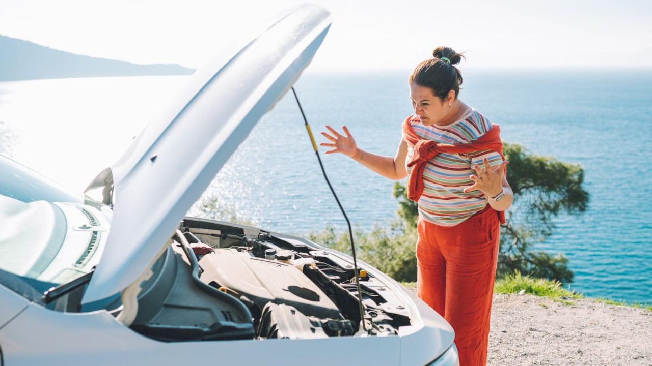 Carro que pierde fuerza.